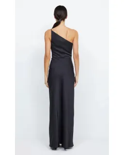 Bec & Bridge Eternity Asym Maxi Dress Black Size AU 12 for rent on The Volte - image 5