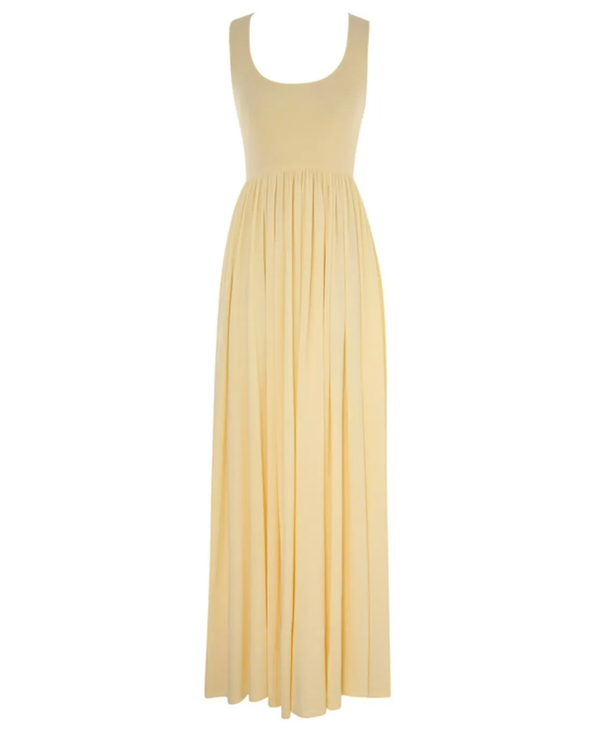 Zimmermann Harmony Metallic Tank Dress in Lemon Size 1 / AU 10 - Image 4