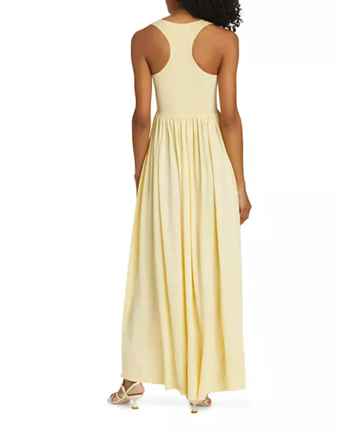 Zimmermann Harmony Metallic Tank Dress in Lemon Size 1 / AU 10 - Image 3