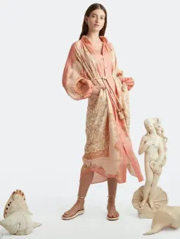 Alemais Ursula Shirtdress Pink Multi Size AU 12 for rent on The Volte - image 1