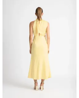 Sheike Allure Dress Butter Yellow Size AU 8 for rent on The Volte - image 2