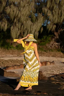 Alemais Gisela Day Dress Floral Size AU 16 for rent on The Volte - image 3