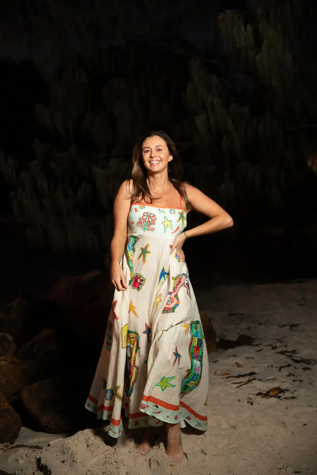 Alemais Players Sundress Print Size 14 - Image 4