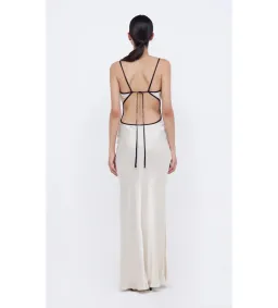 Bec & Bridge Cedar City Maxi Dress Sand/Black Size 6 for rent on The Volte - image 3