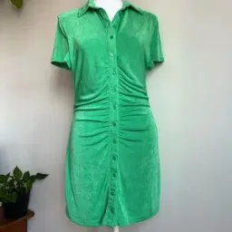 With Jean Alexa Mini Green Size 8 for rent on The Volte - image 4