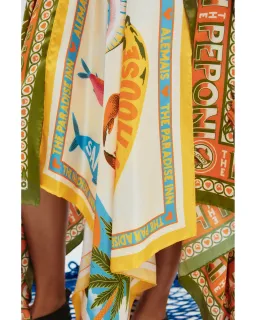 Alemais Paradiso Scarf Skirt Multi Size AU 16 for rent on The Volte - image 2