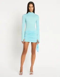 Sass and Bide Aruba Mini Dress Blue Size 4 for rent on The Volte - image 1