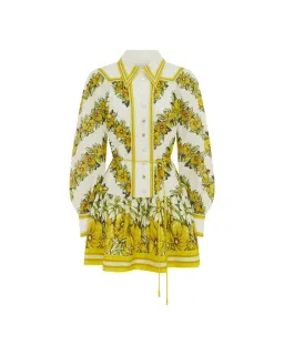 Alemais Gisela Mini Dress Print Size AU 14 for rent on The Volte - image 5