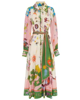 Alemais Seeker Shirtdress Multi Size AU 14 for rent on The Volte - image 4