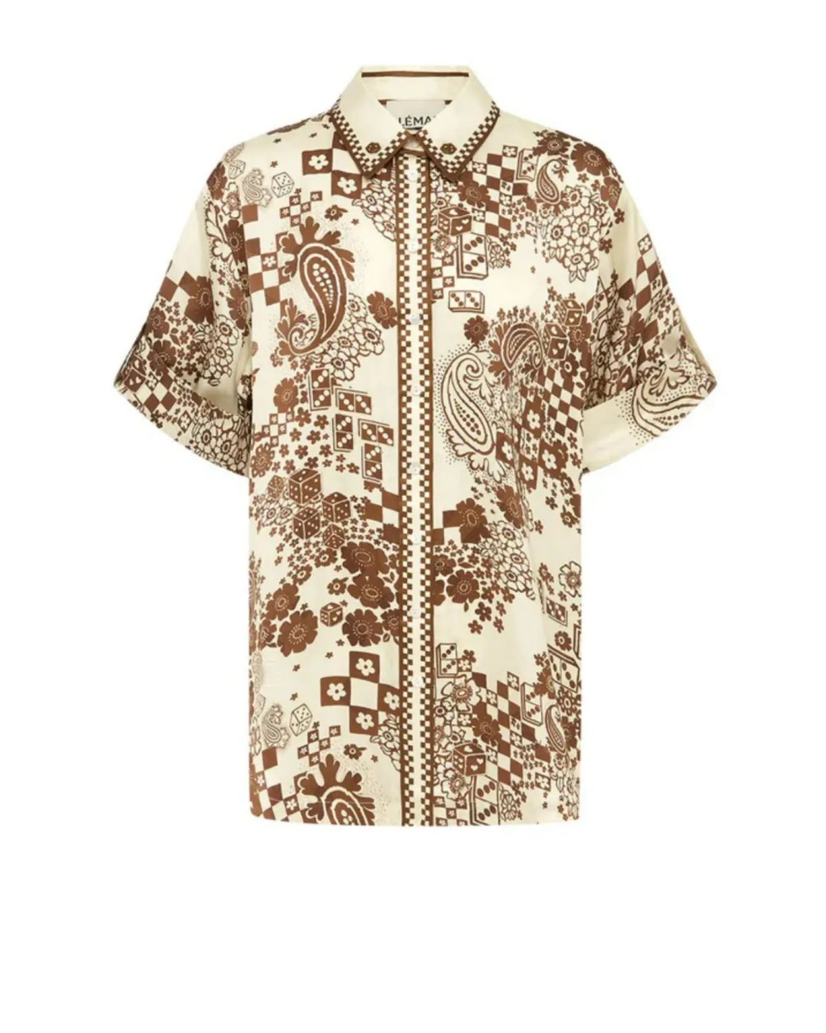 Alemais Vinnie Shirt and Pants Set Print Size AU 16 - Image 4