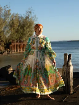 Alemais Pinball Shirtdress Multi Size 14 for rent on The Volte - image 1