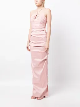 Rachel Gilbert Ayala Maxi Dress Blush Size 0 / AU 6 for rent on The Volte - image 1
