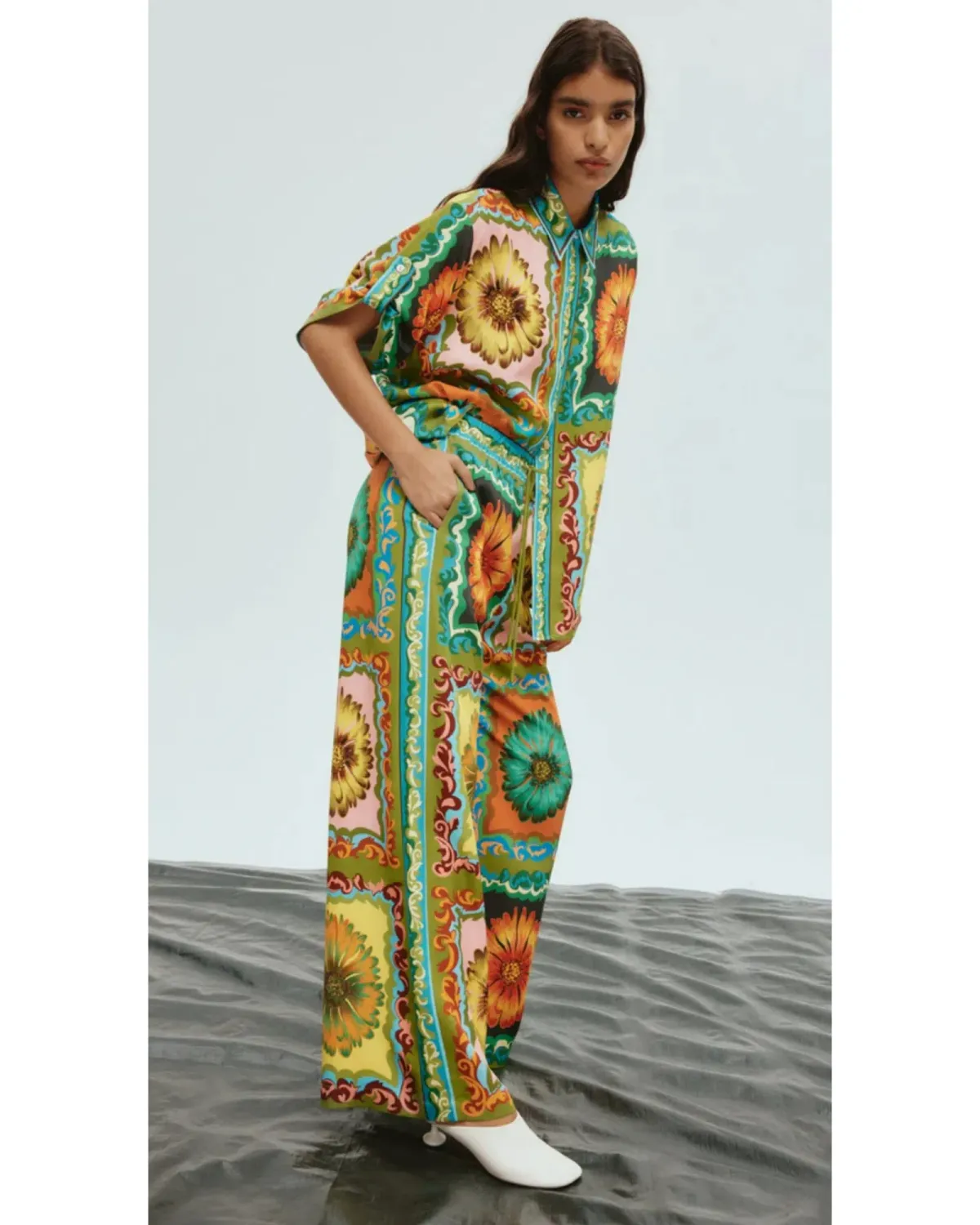 Alemais Disco Daisy Shirt Size 14 and Pants Set Multi Size 16 - Image 2