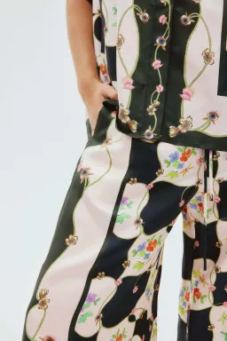 Alemais Venus Shirt and Pants Set Multi Floral Size 14 for rent on The Volte - image 5