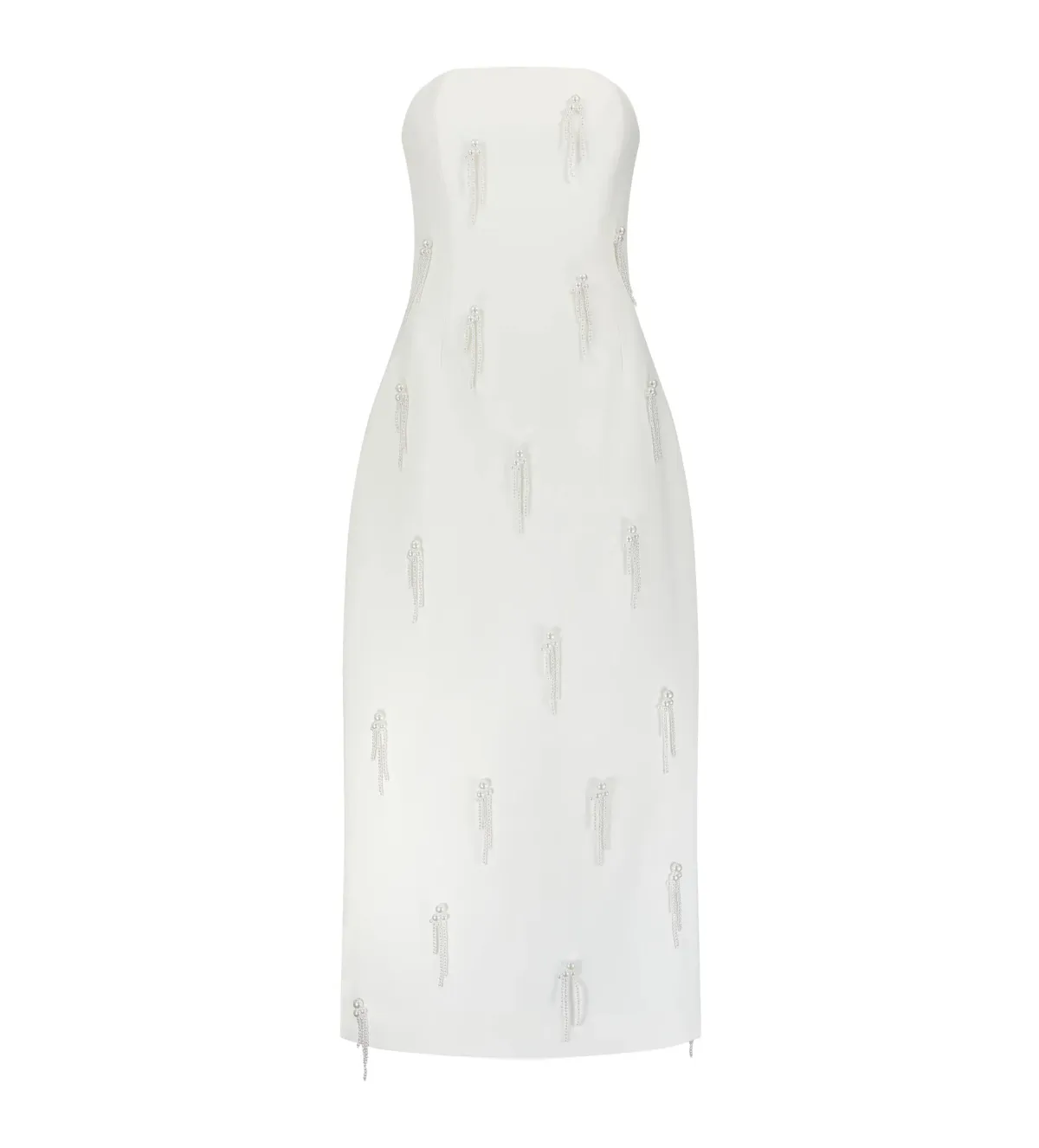 Odd Muse The Ultimate Muse Embellished Midi Dress White Size 12/L - Image 4