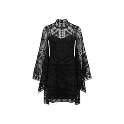 Thurley Parisian Black Lace Dress Size 6 for rent on The Volte - image 2