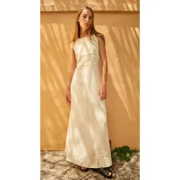 Nude Lucy Ziba Maxi Dress in Eggnog Size 12 for rent on The Volte - image 1