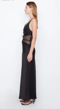 Bec & Bridge Camille Maxi Dress Black Size 8 for rent on The Volte - image 4