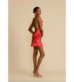 Arcina Ori Rosa Dress in Red Size 8 for rent on The Volte - image 3