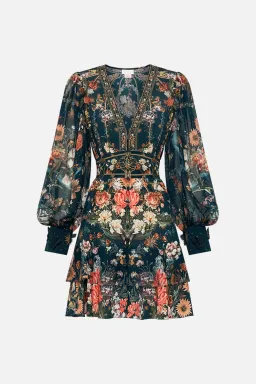 Camilla Button Frill Dress Print Size M / Au 12 for rent on The Volte - image 1