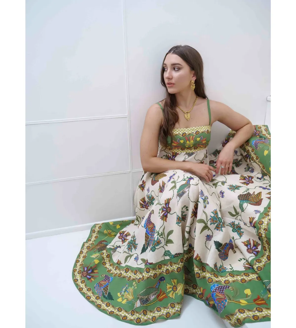 Alemais Birdie Sundress Print Size 16 - Image 4