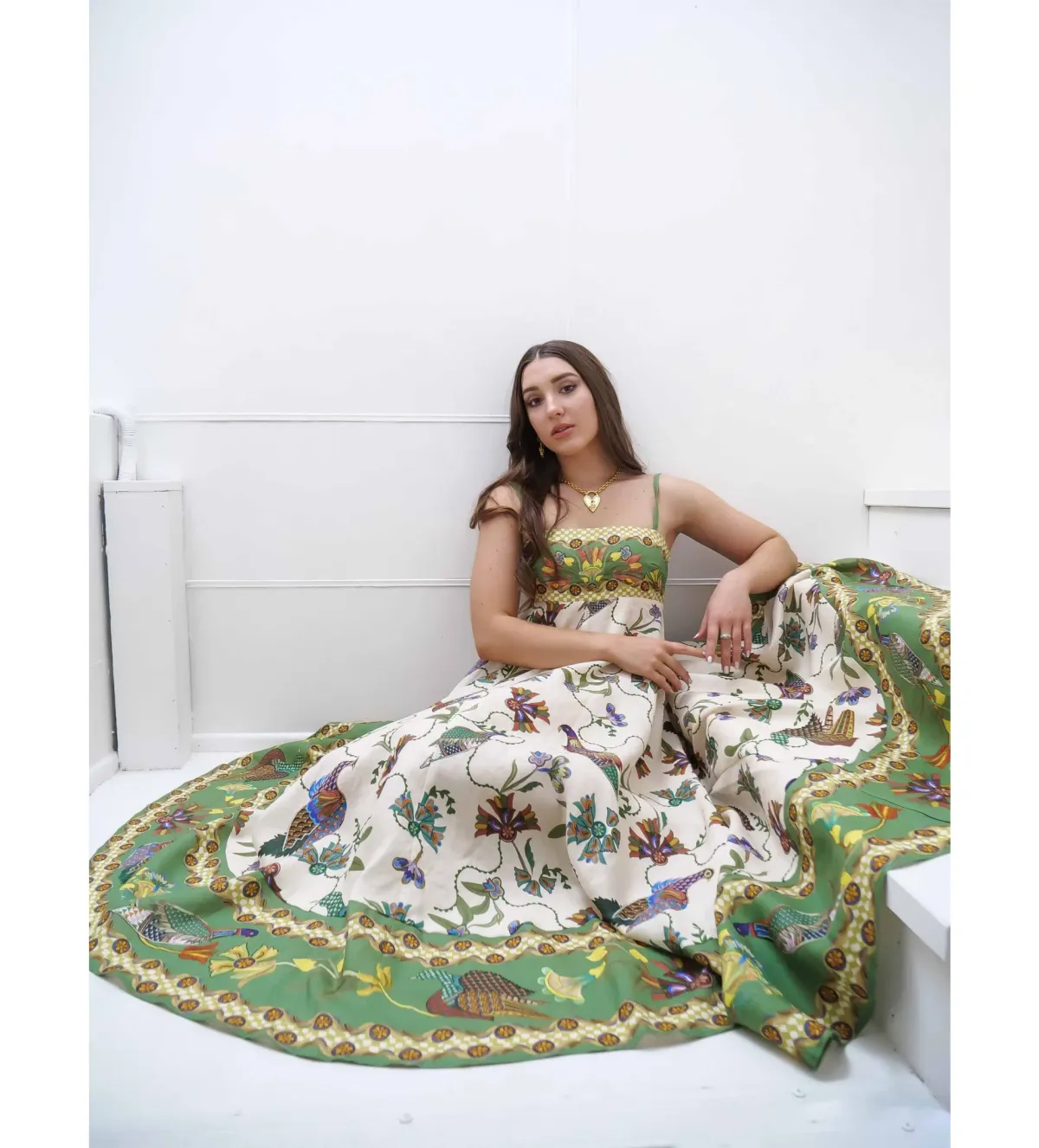 Alemais Birdie Sundress Print Size 16 - Image 3