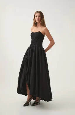 AJE   Spatial Maxi Dress   Black   Size 10 for rent on The Volte - image 2