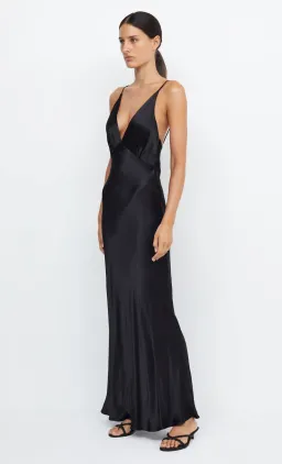 Bec and Bridge Moondance V Maxi Dress Black Size 6 for rent on The Volte - image 2