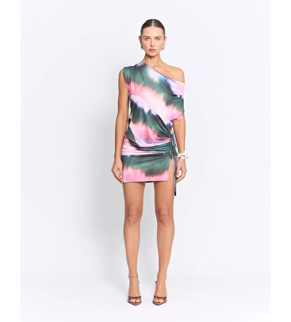 Pfeiffer Calloway Reversible Mini Dress Pink Haze Size 6 - Image 6