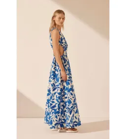 Shona Joy Bleue Asymmetrical Cut Out Maxi Dress Size AU 10 for rent on The Volte - image 3