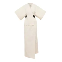 ARTCLUB Tokyo Drifter Jacket & Skirt Cream Set Size M / AU 10 for rent on The Volte - image 1