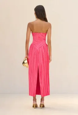 Cult Gaia Ashika Gown Sangria Size AU 8 for rent on The Volte - image 4