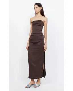 Bec & Bridge Jones Strapless Maxi Dress Cocoa Size AU 10  for rent on The Volte - image 3