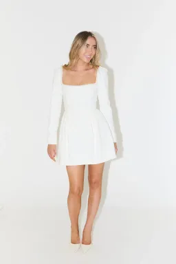 Odd Muse Ultimate Muse Pearl Mini Dress White Size 12 for rent on The Volte - image 1