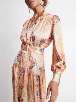 Sheike Ophelia Maxi Dress Print Size 10 for rent on The Volte - image 2