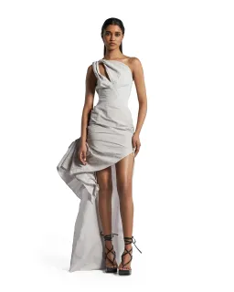 Maticevski Brightness Gown Aluminium Size 10 for rent on The Volte - image 2