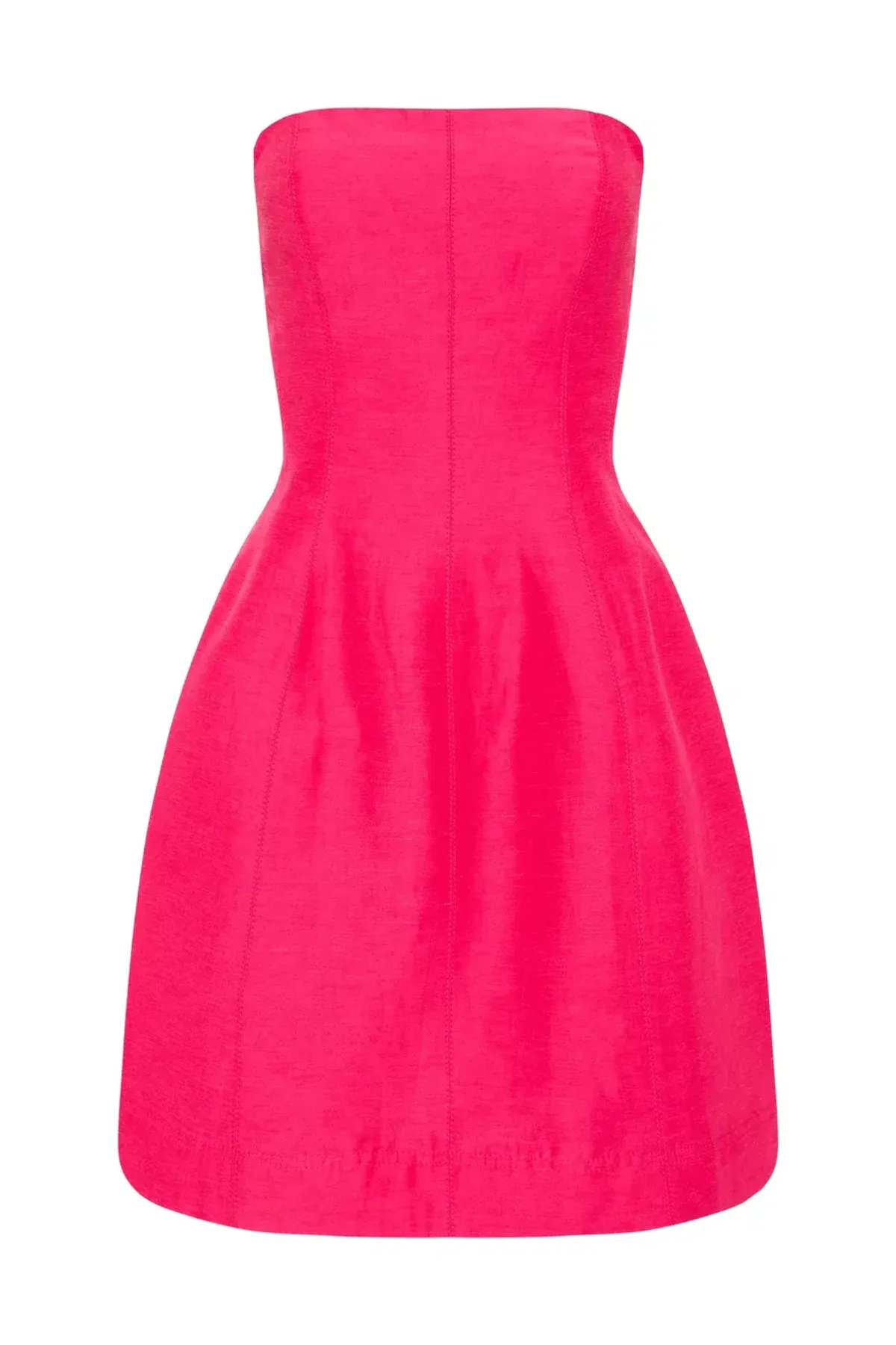 Aje Baret Mini Dress Pink Size AU 6 - Image 4