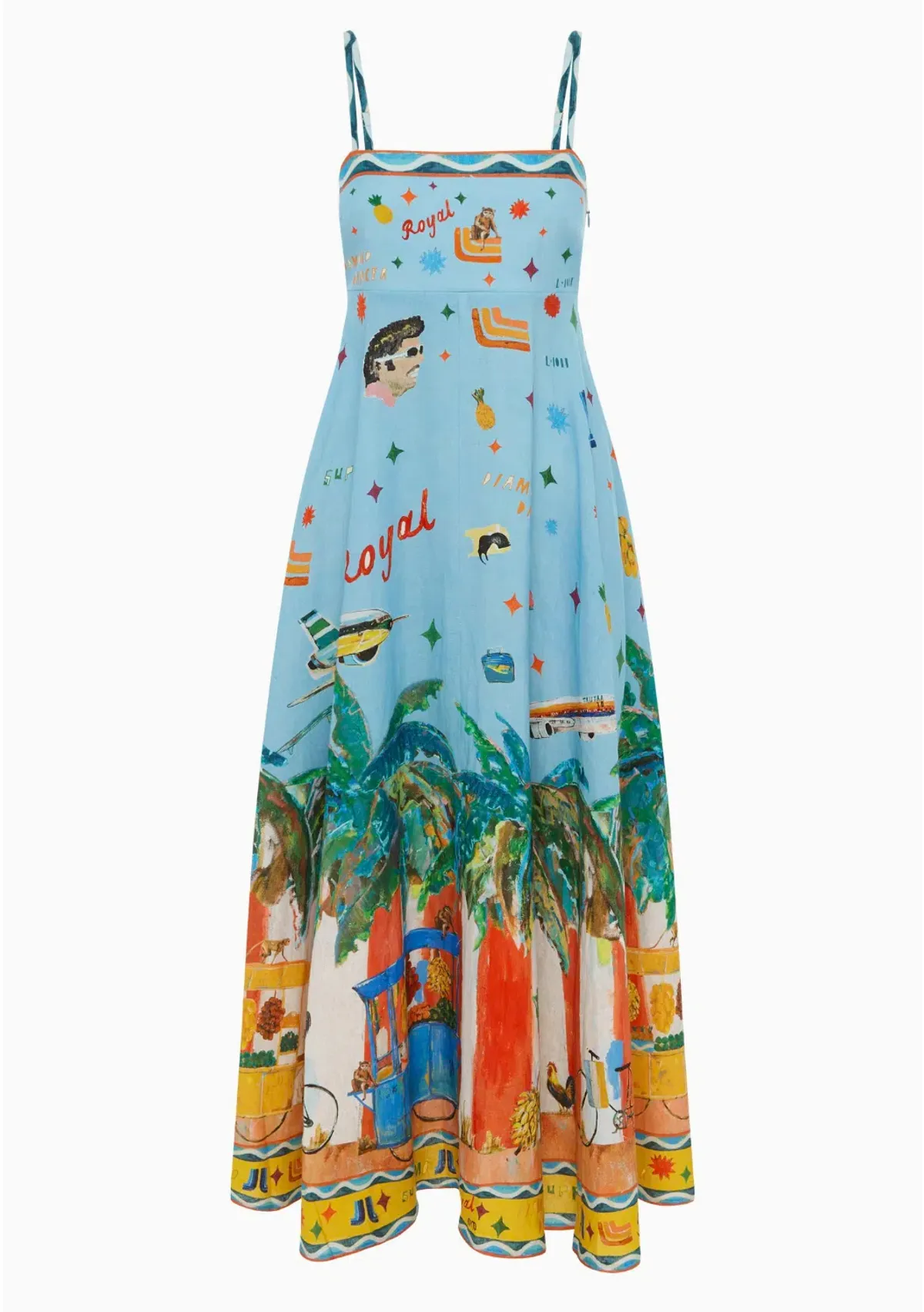 Alemais All Aboard Sundress Multi Size 8 - Image 5