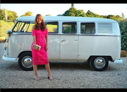 Thurley Pink Lace Dress for rent on The Volte - image 3