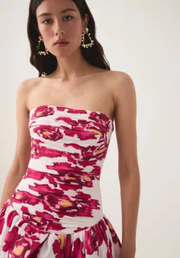 Aje Behold Maxi Dress Boldly Blooming Size 6 for rent on The Volte - image 5