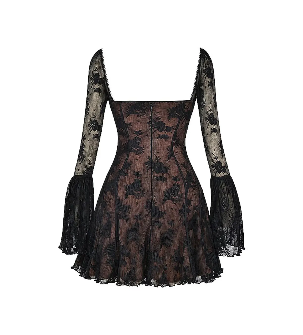House of CB Analissa Black Lace Corser Mini Dress Size AU 6  - Image 7