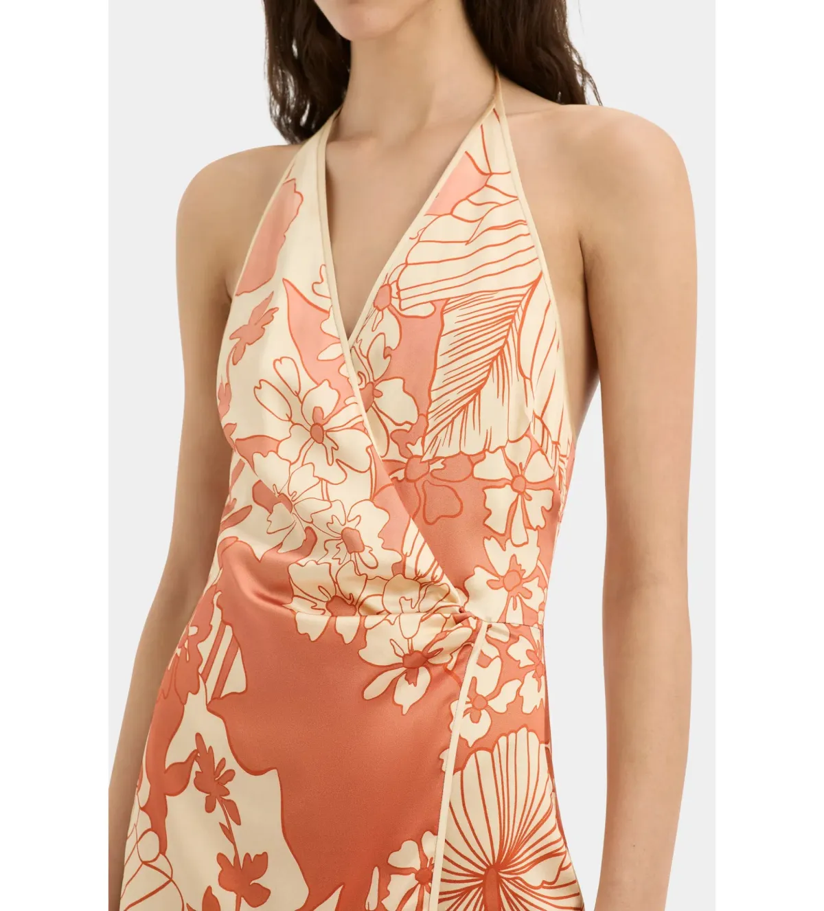 Sir The Label Como Twist Mini Dress in Paradiso Print Size AU 6 - Image 3