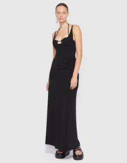 Jonathan Simkhai Naomi Midi Dress Size US 6 / AU 10 for rent on The Volte - image 4