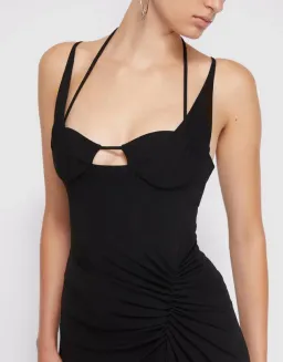 Jonathan Simkhai Naomi Midi Dress Size US 6 / AU 10 for rent on The Volte - image 3