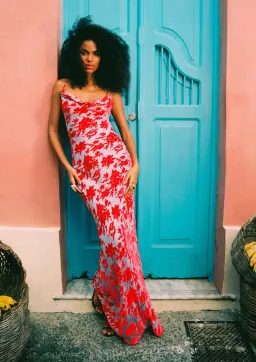 Rat & Boa Athena Dress Red Size S / AU 8 for rent on The Volte - image 1