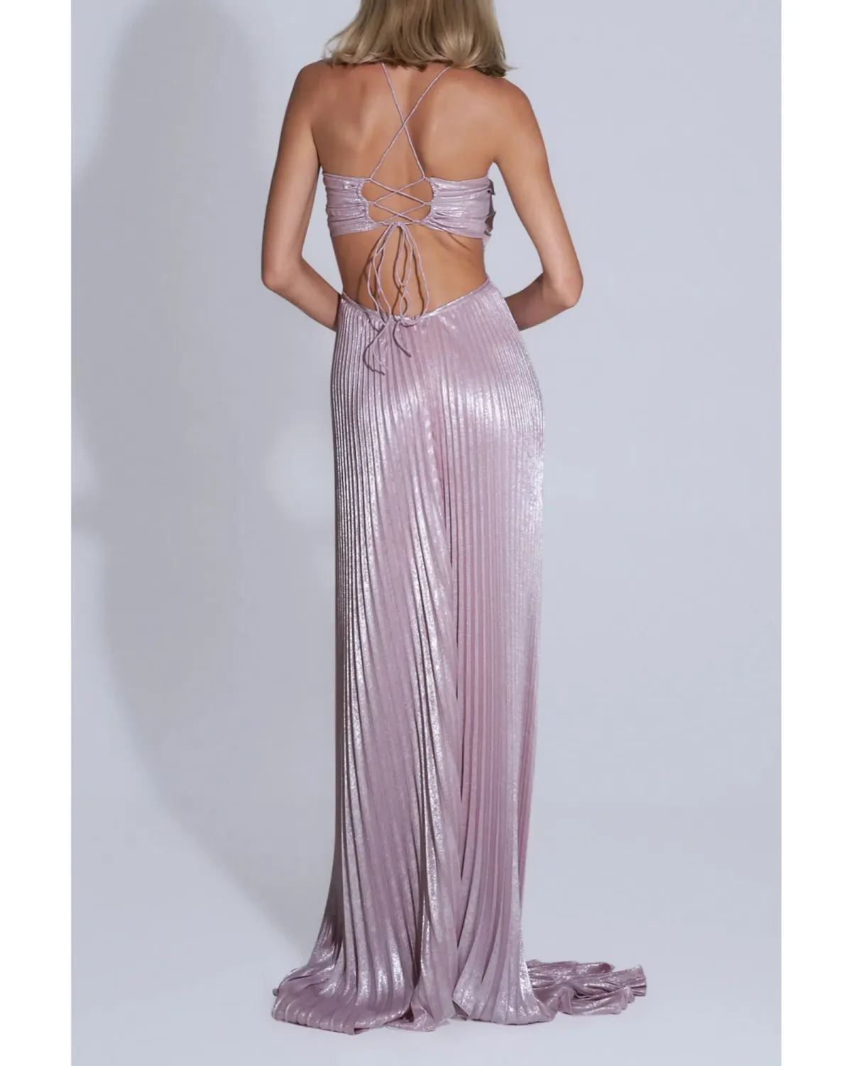 L'idee Avant Gown Dusty Shimmer Size AU 6 - Image 3