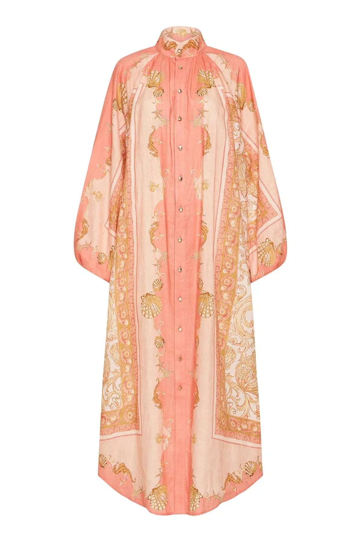 Alemais Ursula Shirtdress in Pink Size AU 6 - Image 5