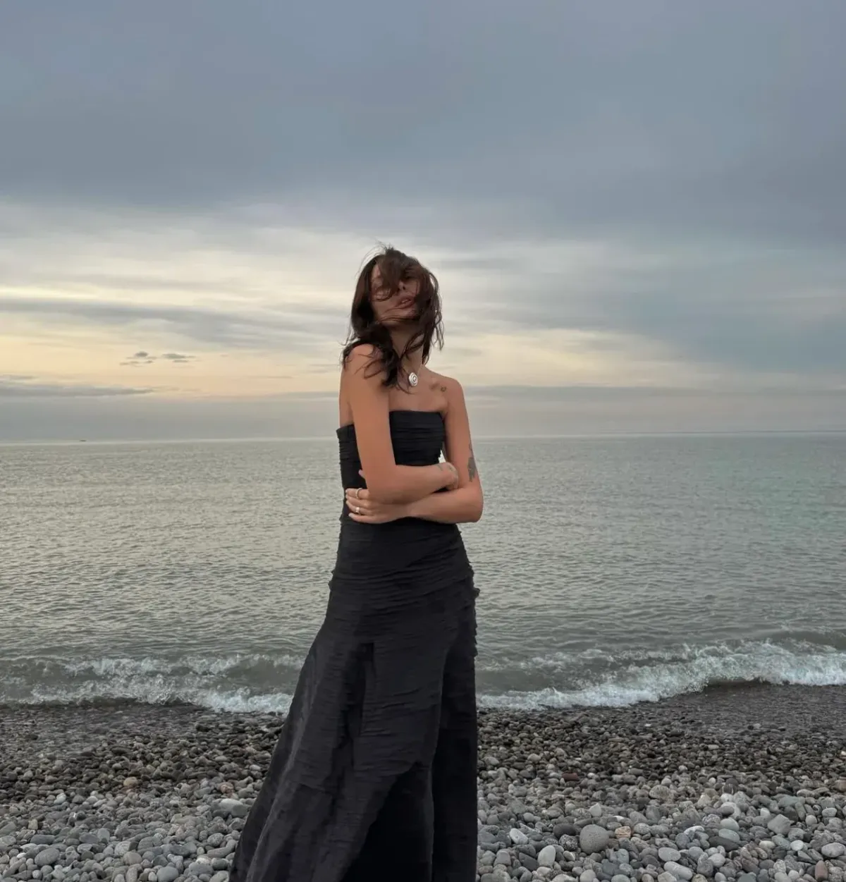 AJE SOUNDSCAPE MAXI DRESS BLACK SIZE 8 - Image 6