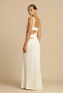 Arcina Ori Jetta Dress White Size 8  for rent on The Volte - image 7