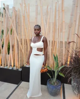 Arcina Ori Jetta Dress White Size 8  for rent on The Volte - image 10